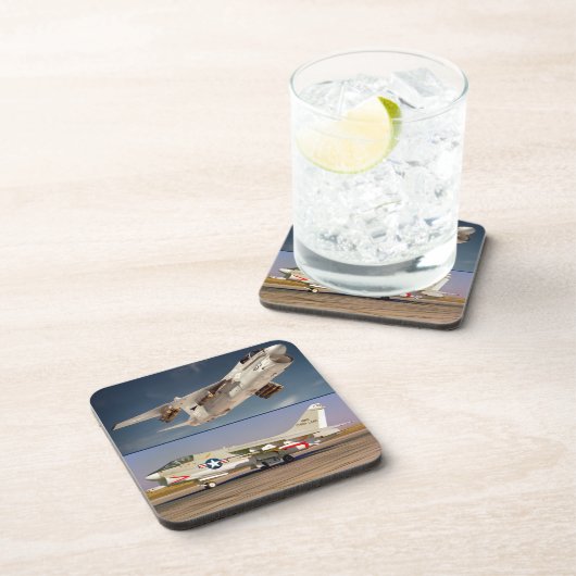 A-7 CORSAIR II GETRÄNKEUNTERSETZER (Rechte Seite)