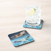 A-7 CORSAIR II GETRÄNKEUNTERSETZER (Rechte Seite)