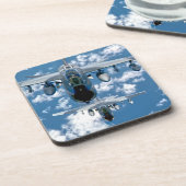 A-7 CORSAIR II GETRÄNKEUNTERSETZER (Linke Seite)