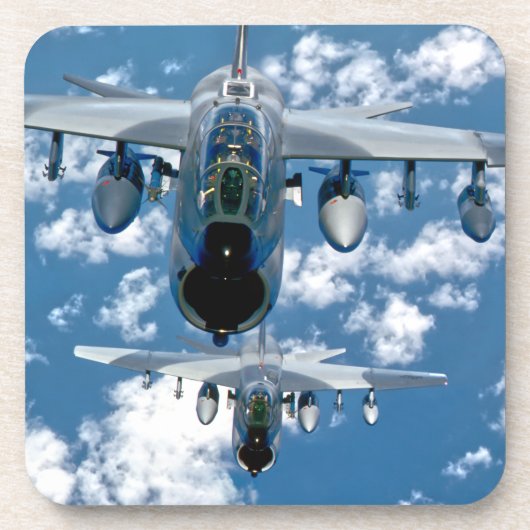 A-7 CORSAIR II GETRÄNKEUNTERSETZER (Vorderseite)