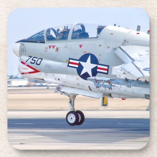 A-7 CORSAIR II GETRÄNKEUNTERSETZER (Vorderseite)