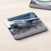 A-7 CORSAIR II GETRÄNKEUNTERSETZER (Linke Seite)