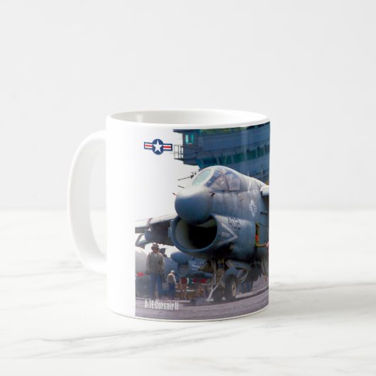 A-7E CORSAIR II KAFFEETASSE (Vorderseite Links)