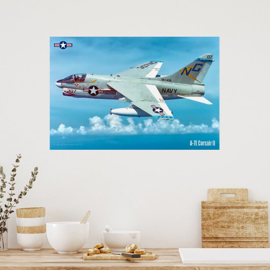 A-7E CORSAIR II POSTER (Küche)