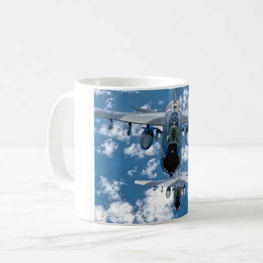 A-7K CORSAIR II KAFFEETASSE (Vorderseite Links)