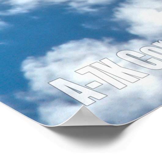 A-7K CORSAIR II POSTER (Ecke)