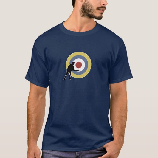 A&A BRITISCHES Roundel und Infanterie T-Shirt (Vorderseite)