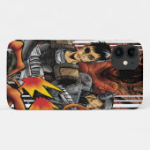 A.A.I. Wars iPhone Case (Rückseite (Horizontal))