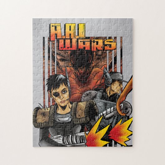 A.A.I. Wars-Rätsel Puzzle (Vertikal)