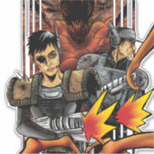 A.A.I. Wars Vinyl Aufkleber (Vorderseite)