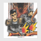 A.A.I. Wars Vinyl Aufkleber (Blatt)