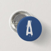 "A" Alphabet Collectible (#2) Button (Vorne & Hinten)