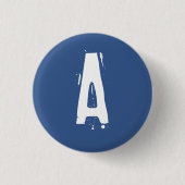 "A" Alphabet Collectible (#2) Button (Vorderseite)