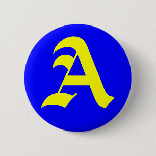 A - altes Englisch Button