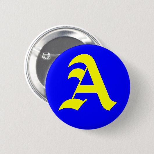 A - altes Englisch Button (Vorne & Hinten)