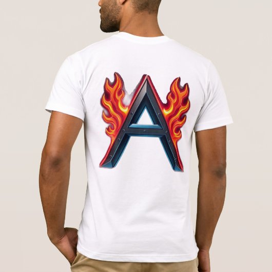 „A – Anfang, Ausdruck, Autorität“ T-Shirt (Rückseite)