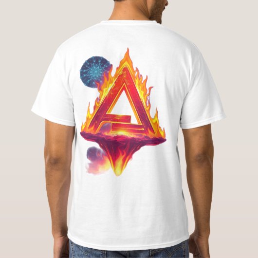„A – Anfang, Ausdruck, Autorität“ T-Shirt (Rückseite)