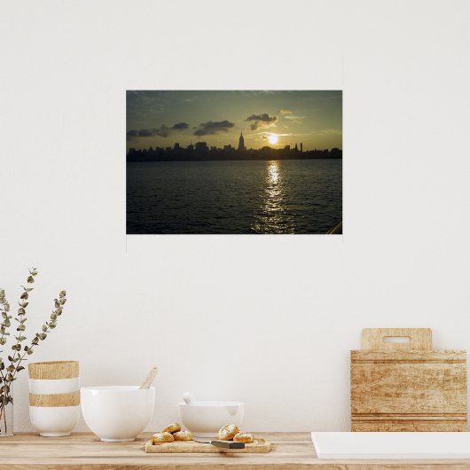 A Ansicht des NYC 1 Poster (Küche)