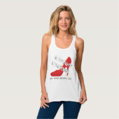 a Anständige Waffe - hohe Absätze Tank Top (Vorderseite Vollansicht)