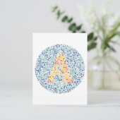 A-Augenprüfbuchstabe Postkarte (Stehend Vorderseite)
