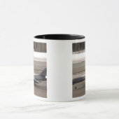 A B-1B Lancer führt eine Touch aus und geht los Tasse (Zentrum)