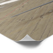 A B-1B Lancer kommt in der Einsatzbasis der Eielso Poster (Ecke)