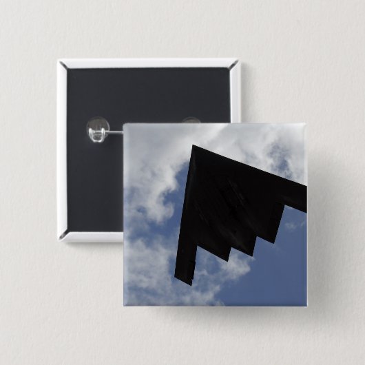 A B-2-Geist im Flug Button (Vorne & Hinten)