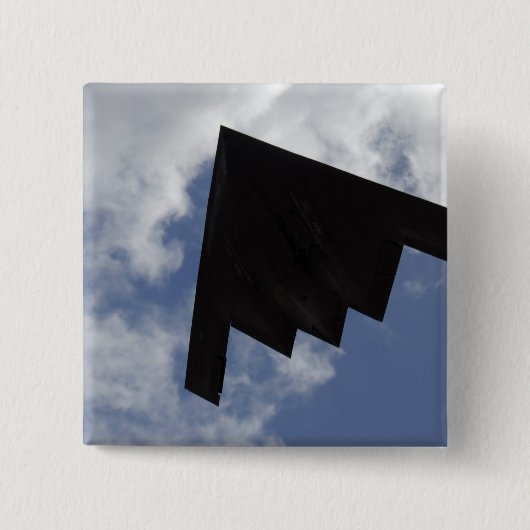 A B-2-Geist im Flug Button (Vorderseite)