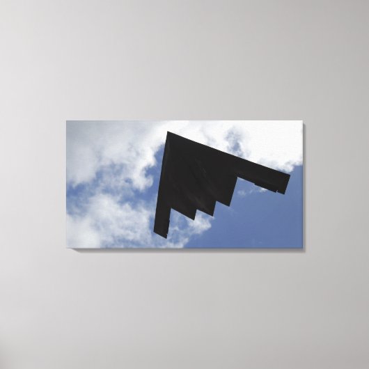 A B-2-Geist im Flug Leinwanddruck (Vorderseite)