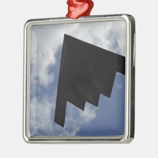 A B-2-Geist im Flug Ornament Aus Metall (Links)