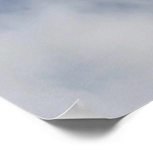 A B-2-Geist im Flug Poster (Ecke)