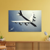 A B-52 Stratofestung im Flug Leinwanddruck (Insitu (Wohnzimmer))