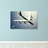 A B-52 Stratofestung im Flug Leinwanddruck (Insitu (Holzboden))