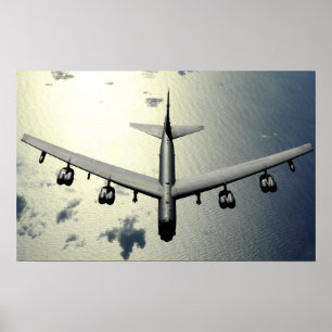 A B-52 Stratofestung im Flug Poster
