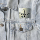 A B-52 Stratofestung in Flug 2 Button (Beispiel)