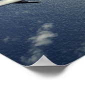 A B-52 Stratofestung in Flug 2 Poster (Ecke)