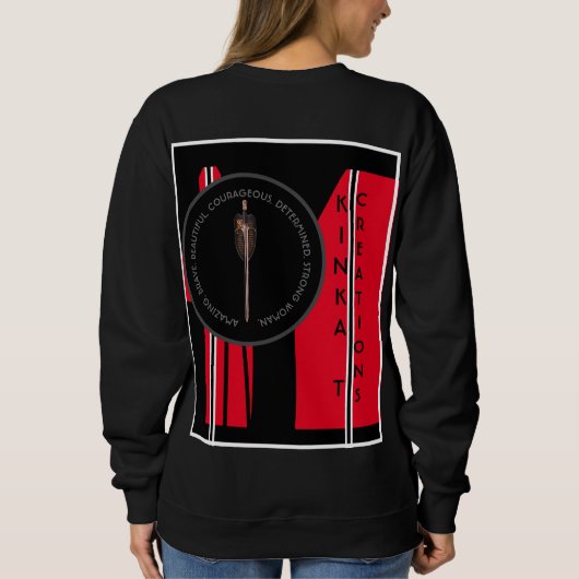 A.B.C.D.S. Frau Sweatshirt (Rückseite)