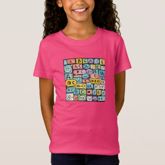 A, B, C T-Shirt (Vorderseite)