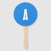 A B Quiz Antwort Paddle Schild Fächer (Vorderseite)