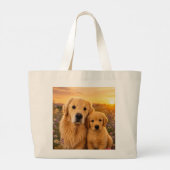 A&B-Tasche #1 Jumbo Stoffbeutel (Rückseite)