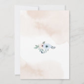 A Baby Boy Is Brewing Tea Party Baby Shower Einladung (Rückseite)