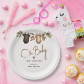 A Baby is Brewing' Coffee Baby Shower Pappteller (Party)