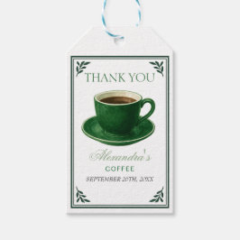 A Baby Is Brewing Coffee Cup Baby Shower Geschenkanhänger