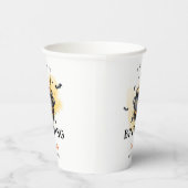 A Baby is Brewing Halloween Cauldron Baby Shower Pappbecher (Rechts)