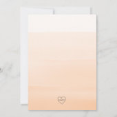 "a Baby is Brewing" niedliche Babydusche Einladung (Rückseite)