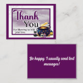 A Baby's Brewing Mitteilungskarte (Vorne/Hinten)