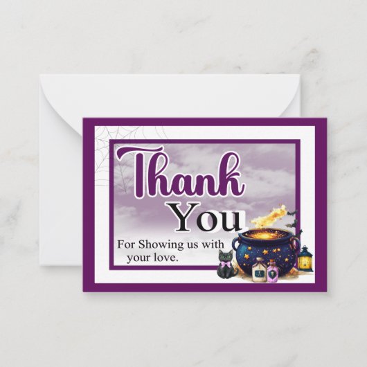 A Baby's Brewing Mitteilungskarte (Vorderseite)