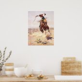 A Bad Hoss Charles Russell Fine Art Poster (Küche)