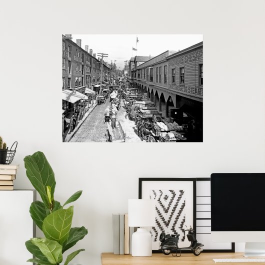 A Baltimore Street Poster (Heimbüro)