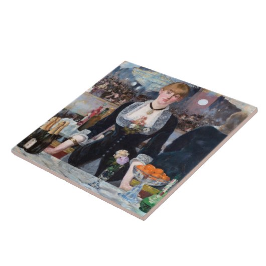 A Bar at Folies-Bergere, Manet Fliese (Seite)